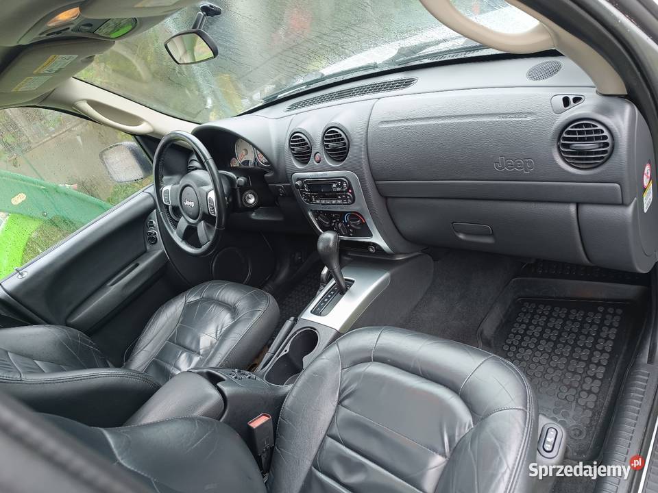 Jeep Cherokee KJ 37 V6 Benzyna Automat 2003 lakier metallic Rawicz