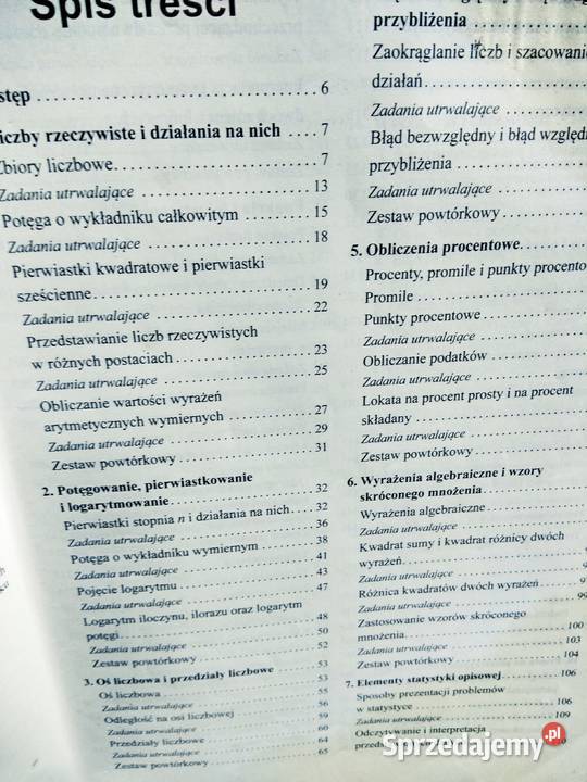 Matematyka 1 podkowa Warszawa