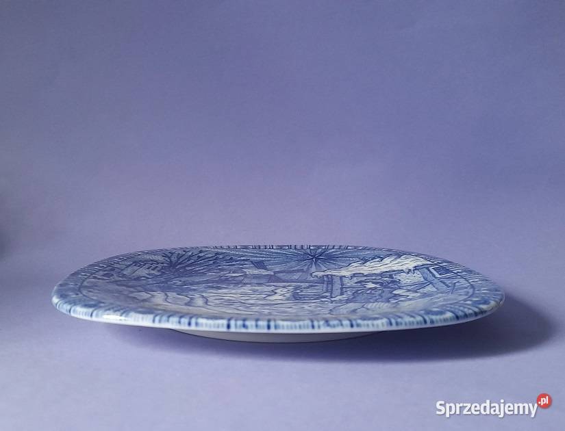 Talerz Kolekcjonerski Świąteczny Talerz Ścienny Rotmanka