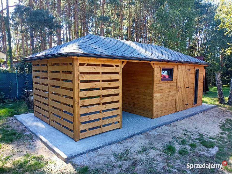 Domek narzędziowy 3x7 Altana Ogrodowa Drewutnia Częstochowa
