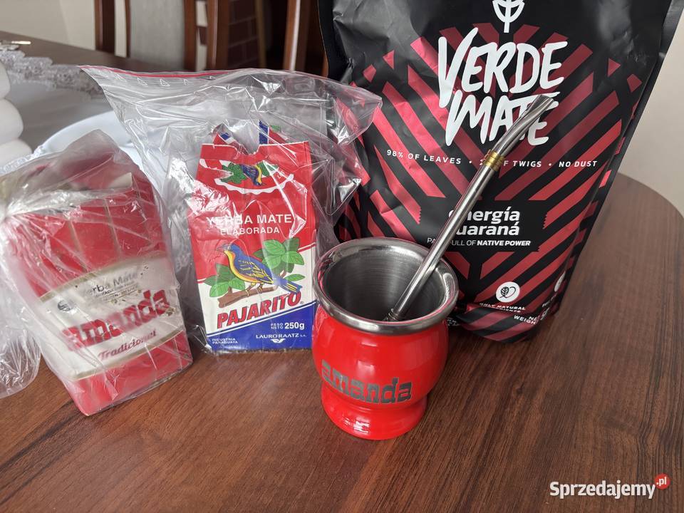 Yerba matero bombila zestaw podkarpackie Jasło