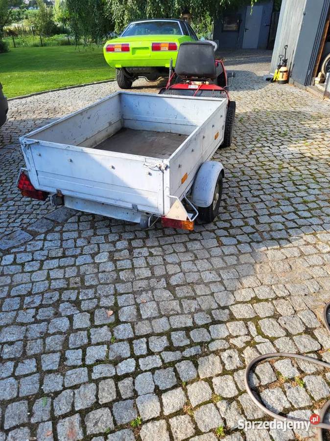 MAŁA PRZYCZEPKA DO SAMOCHODU TRAKTORKA KOSIARKI Rybnik
