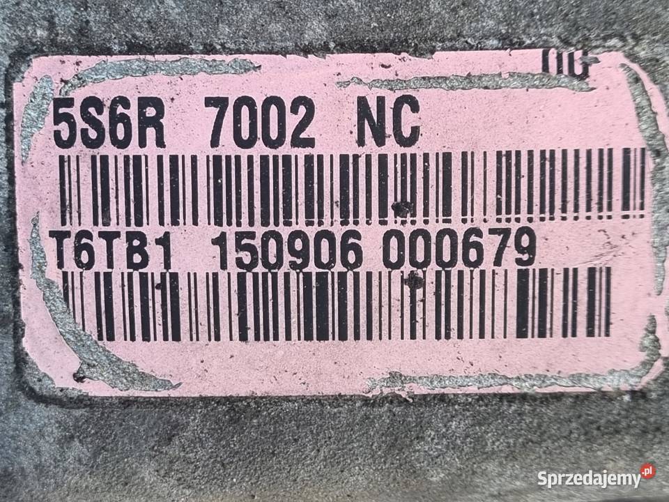 Ford Fiesta MK6 16 TDCI SKRZYNIA BIEGÓW osobowe Chełm