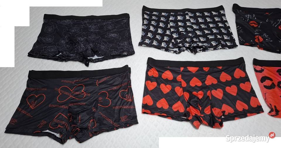 Bokserki męskie majtki bielizna męska kolorowe Czeladź