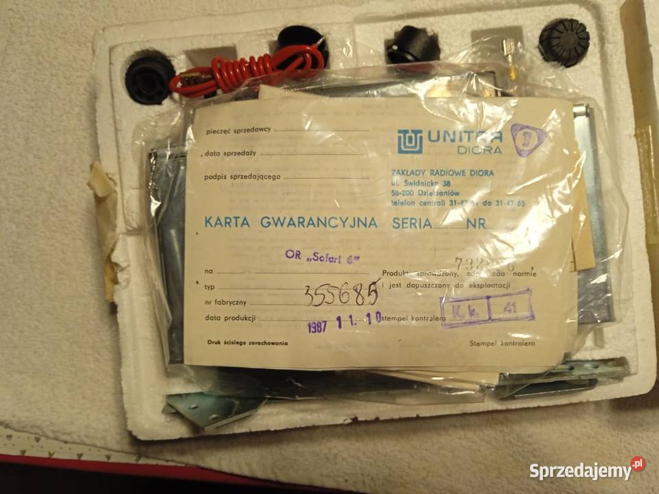 radio safari 6 R 801 unitra Jelenia Góra sprzedam
