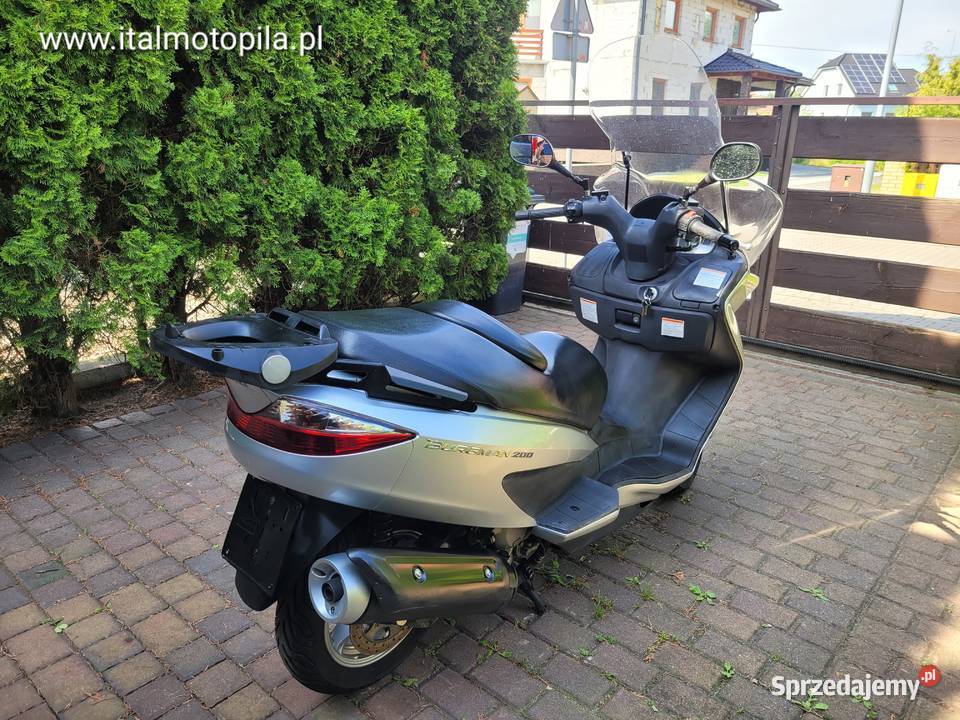 SUZUKI BURGMAN 200i 07 r italmotopila Suzuki Piła