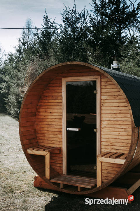 Nowoczesna sauna ogrodowa Lublin