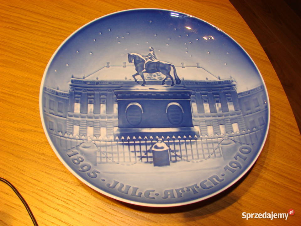 BG duński talerz świąteczny 1970 Pruszcz Gdański