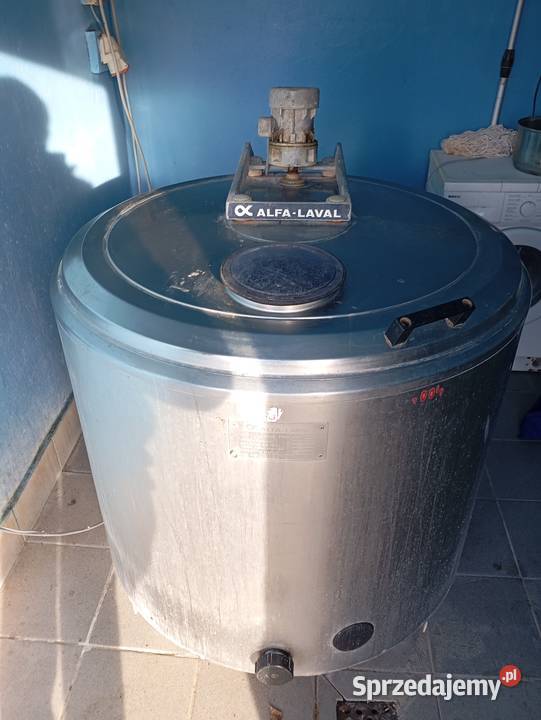 Sprzedam zbiornik do mleka Alfa Laval mazowieckie Krzynowłoga Mała
