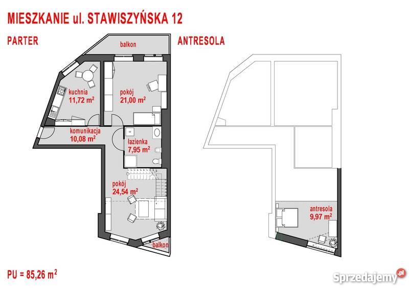 Mieszkanie dwupoziomowe projekty wnętrz Mieszkania Mieszkania Kalisz