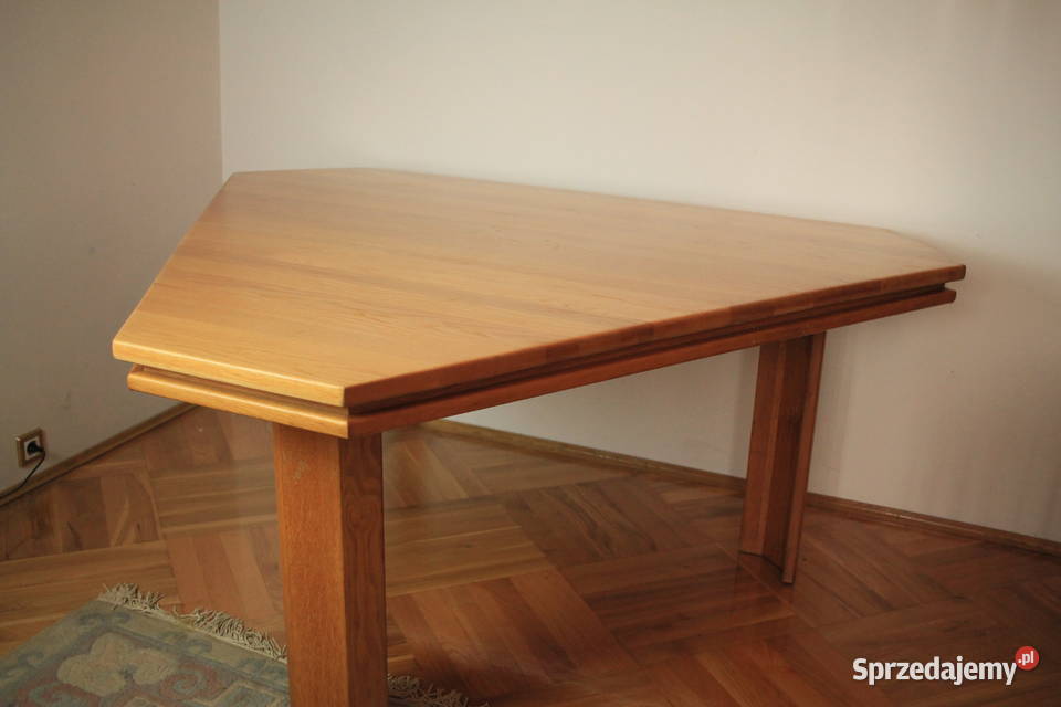 Nietypowy stół dębowy Pszczyna