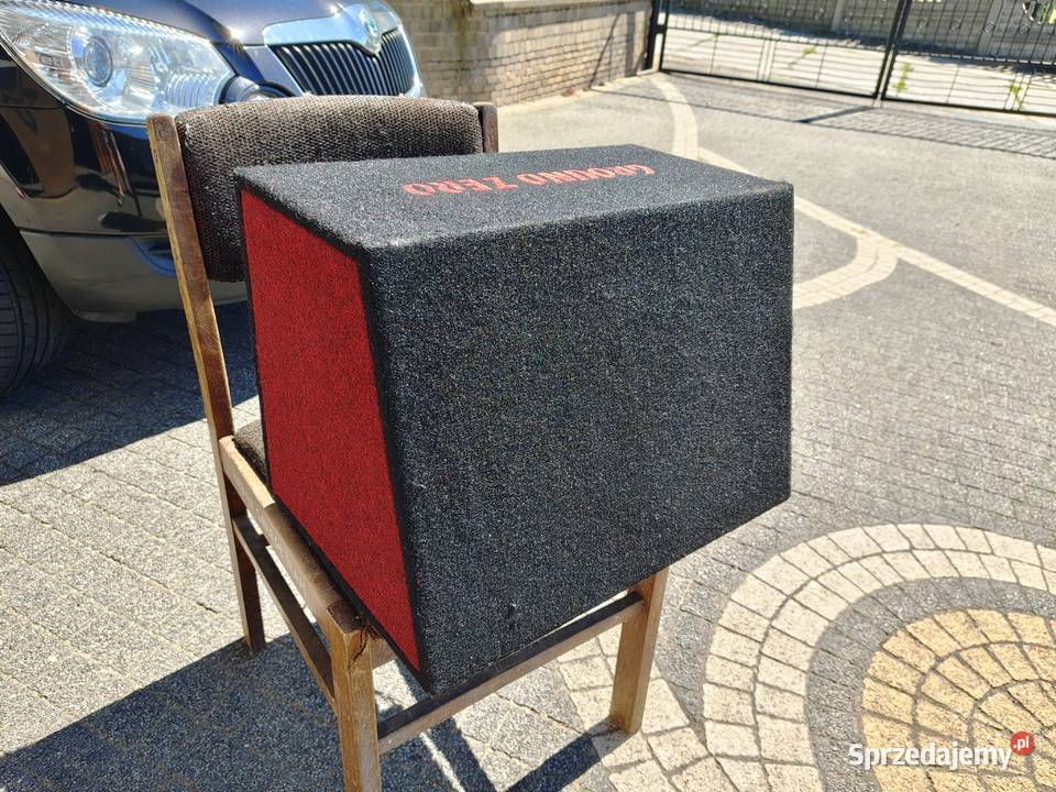 Skrzynia basowa bassowa subwoofer Ground Zero Głośniki Niegowonice