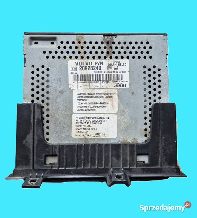 Radio Delphi Delco 20928240 28075886 Volvo PN