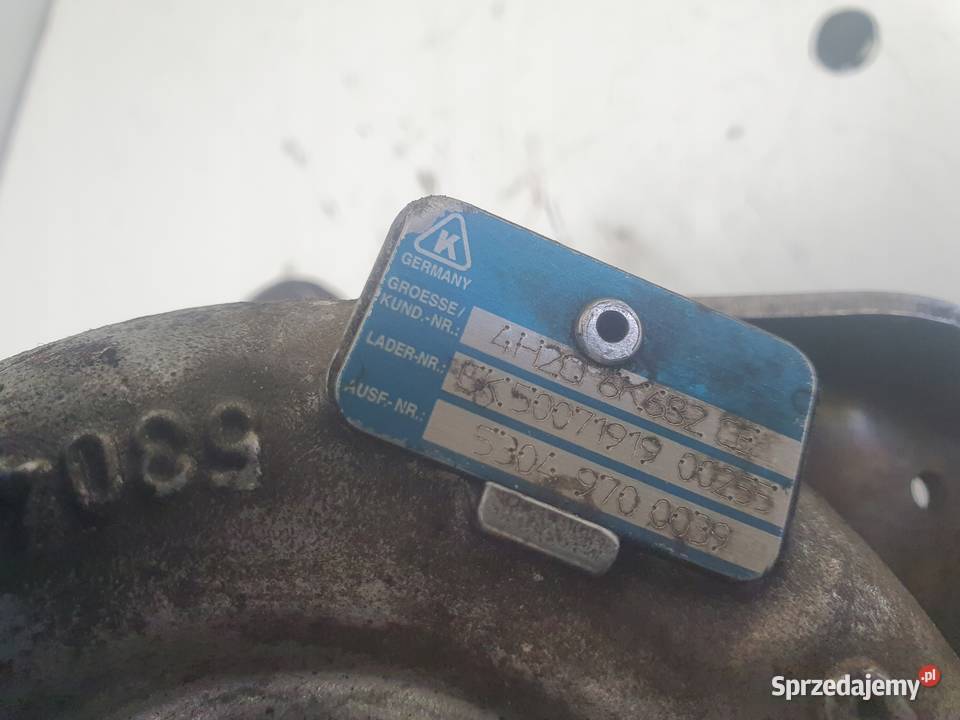 TURBOSPRĘŻARKA Land Rover Discovery III 27 TD V6 osobowe Silniki i osprzęt lubelskie Chełm