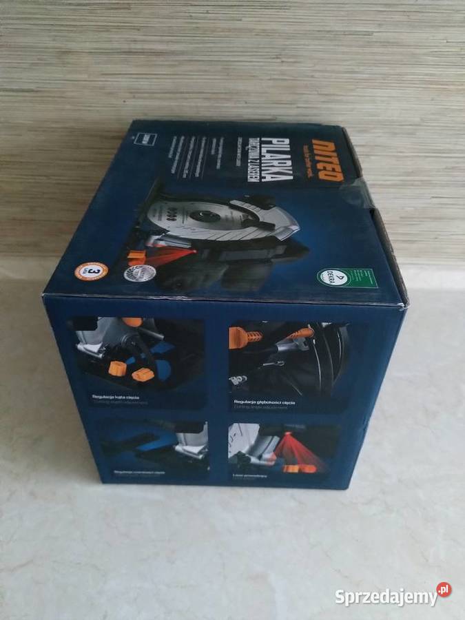 NAJTANIEJ Pilarka Tarczowa z Laserem 185mm 1200W Zabrze