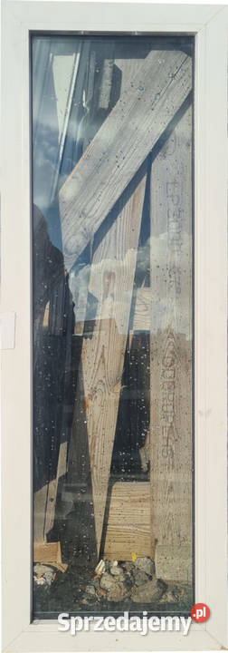 OKNA KacprzaK Witryna 45X131 FIX Używany PCV Siedlce