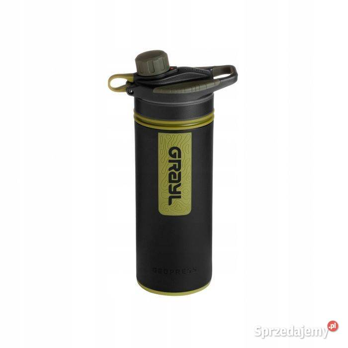 Butelka filtrująca Grayl GeoPress czarnozielona Kozienice