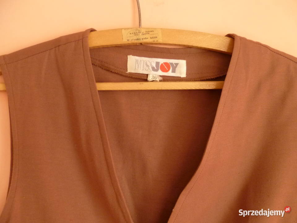 Kamizelka jasny brąz letna małopolskie Kraków