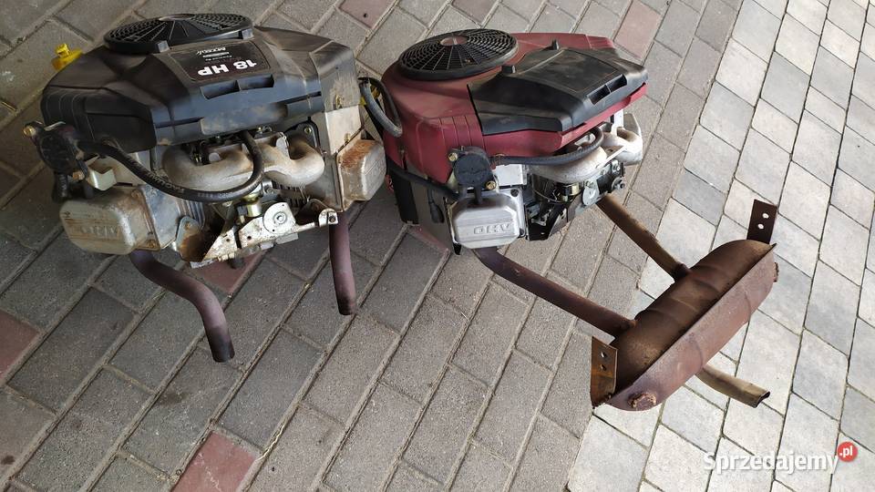 Traktorek silnik 18 V dwucylindrowy