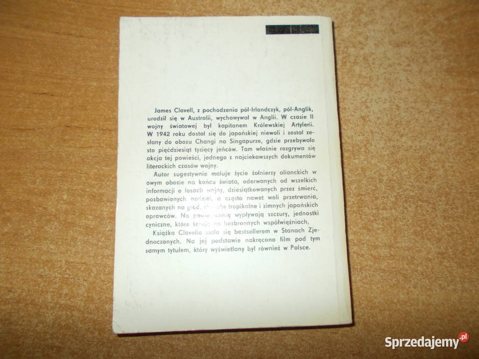 James Clavell Król szczurów Głubczyce