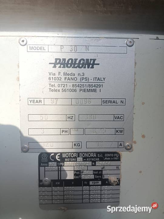 Piła formatowa Paoloni 3200