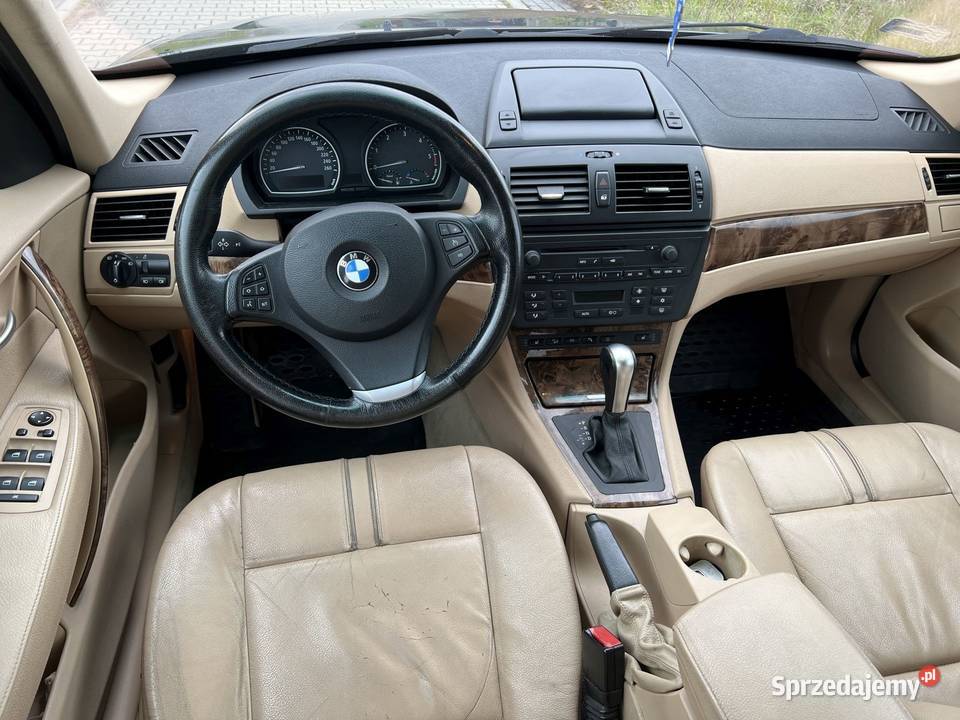 BMW X3 30d 218 Xdrive 2007r automatyczna lubuskie Zielona Góra sprzedam