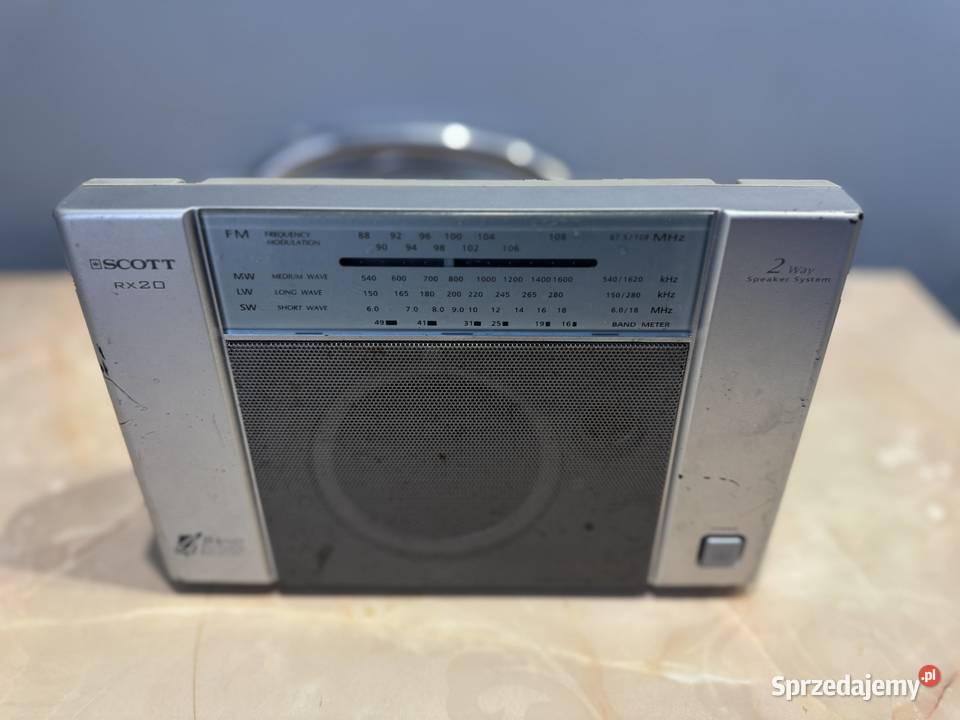 SCOTT RX20 4Band Portable Receiver Łapy