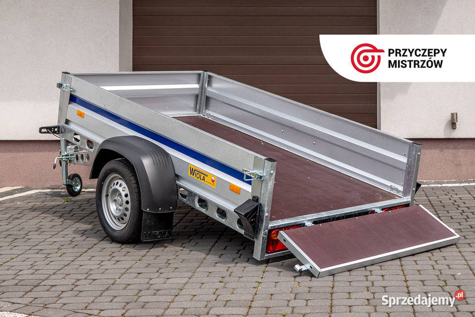 NOWA 2023 Przyczepa uchylna Wiola KRAKUS 242x122 Dąbrowa Górnicza