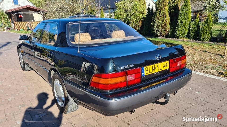 Lexus LS400 UCF10 1UZFE 40L V8 1992r Europa Stan zarejestrowany jako zabytek mazowieckie Durlasy