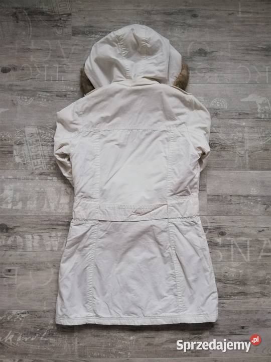 Krótki przejściowy płaszcz parka Bershka L Wiosenna/Jesienna  Katowice