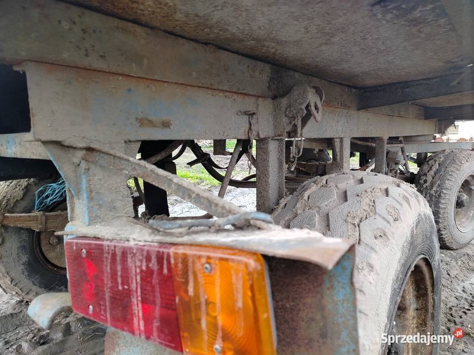 Sprzedam przyczepę Autosan Sanok wywrotka nieuszkodzony sprzedam