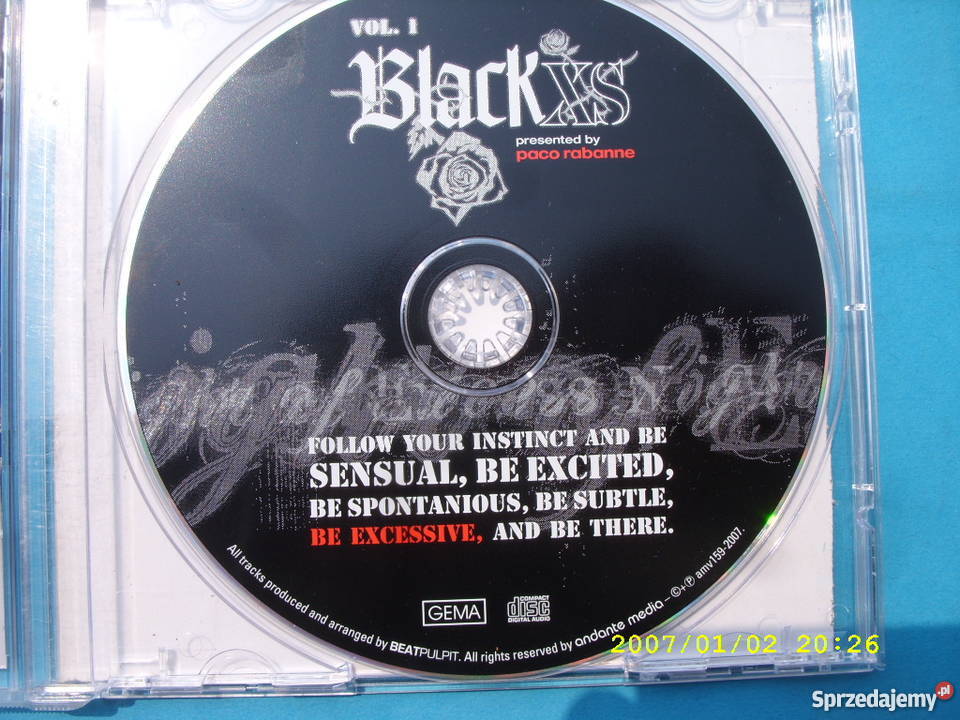 Skladanka CD BLACK XSPACO RABANE VOL 1 Wołów