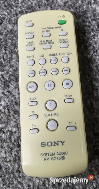 Pilot Sony audio RMSC30 wysyłka Kraków