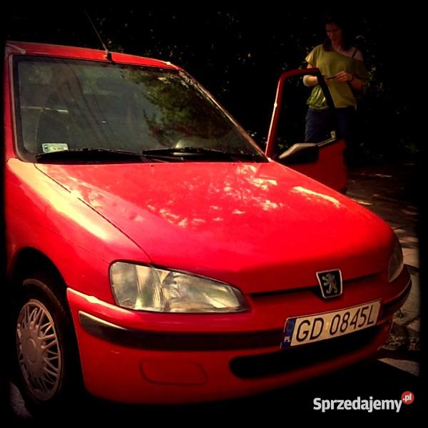 Peugeot 106 czerwony Gdańsk
