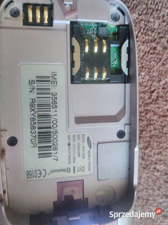 Samsung Sghe530 e530 530 telefon z klapką świętokrzyskie Sandomierz sprzedam