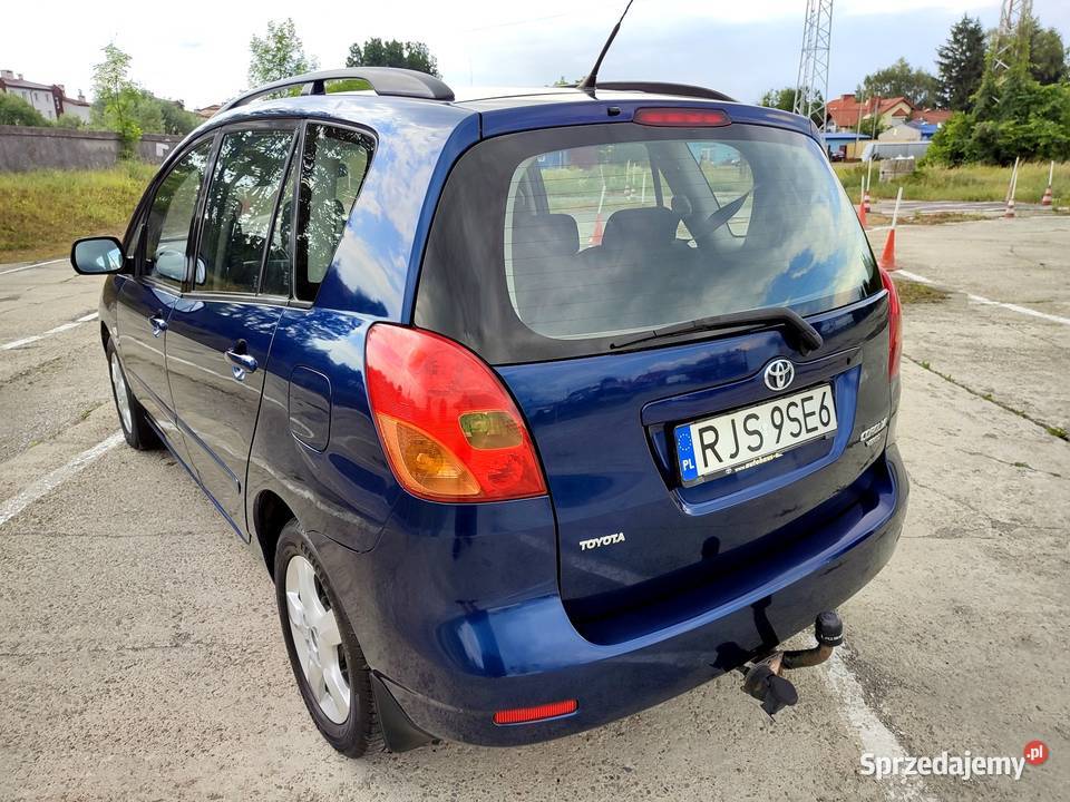 Toyota Corolla Verso 20 D4D 2001R Klima Rodzinny Jasło