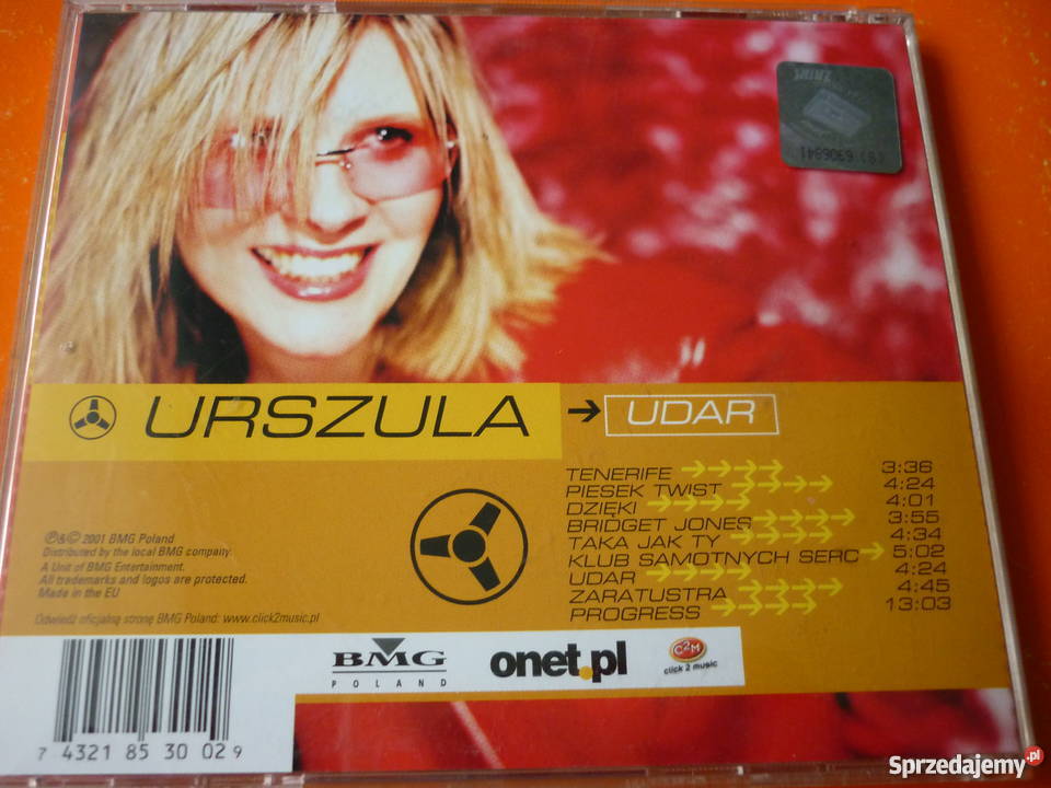 Płyta CD Urszula Udar 2001 rarytas Warszawa