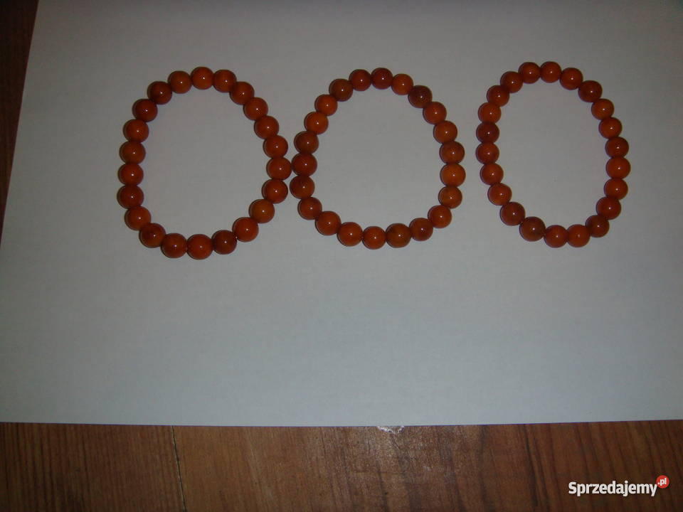 biżuteria bursztyn sprzedam