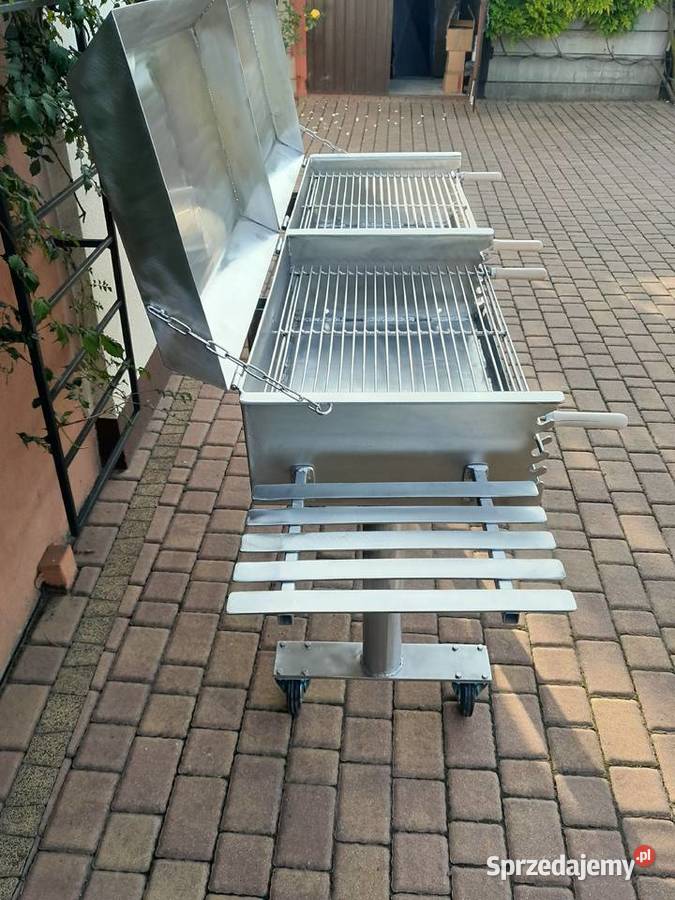 Gastronomiczny grill cateringowy nierdzewny6 mm Damasławek