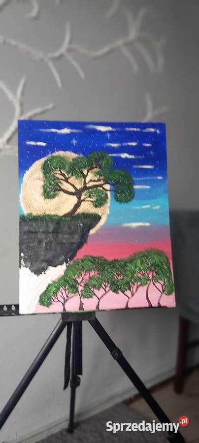 Strukturalne obrazy na płótnie Ręcznie malowane Wrocław