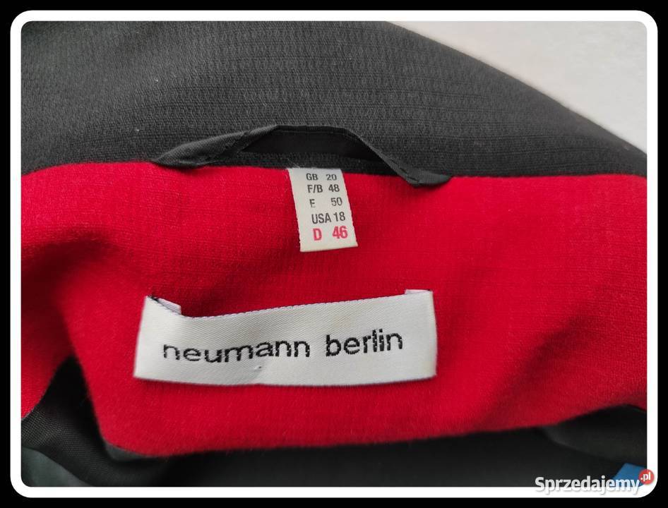 Czerwona marynarka damska 30 wełna oversize Płock