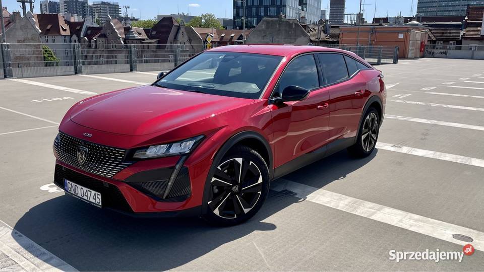 Piękny Peugeot 408 gwarancja stan fabryczny tempomat Motoryzacja Gdańsk