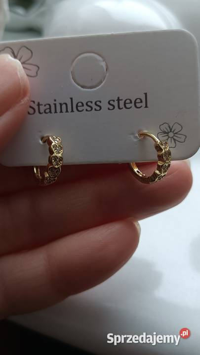 Kolczyki Stal szlachetna Kolczyki Piotrków Trybunalski