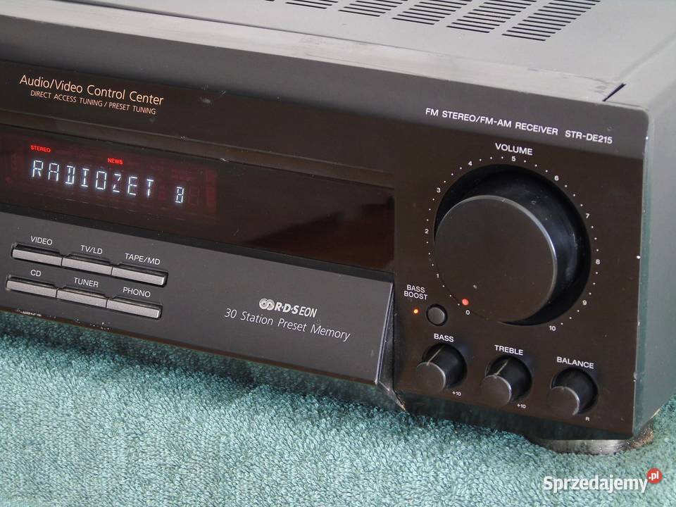 Amplituner Sony STRDE215 RDS sprawny WYSYŁKA Amplitunery podkarpackie Jasło
