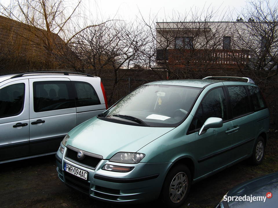 Fiat Ulysse 20 JTD 2005 r 7 osób Września sprzedam