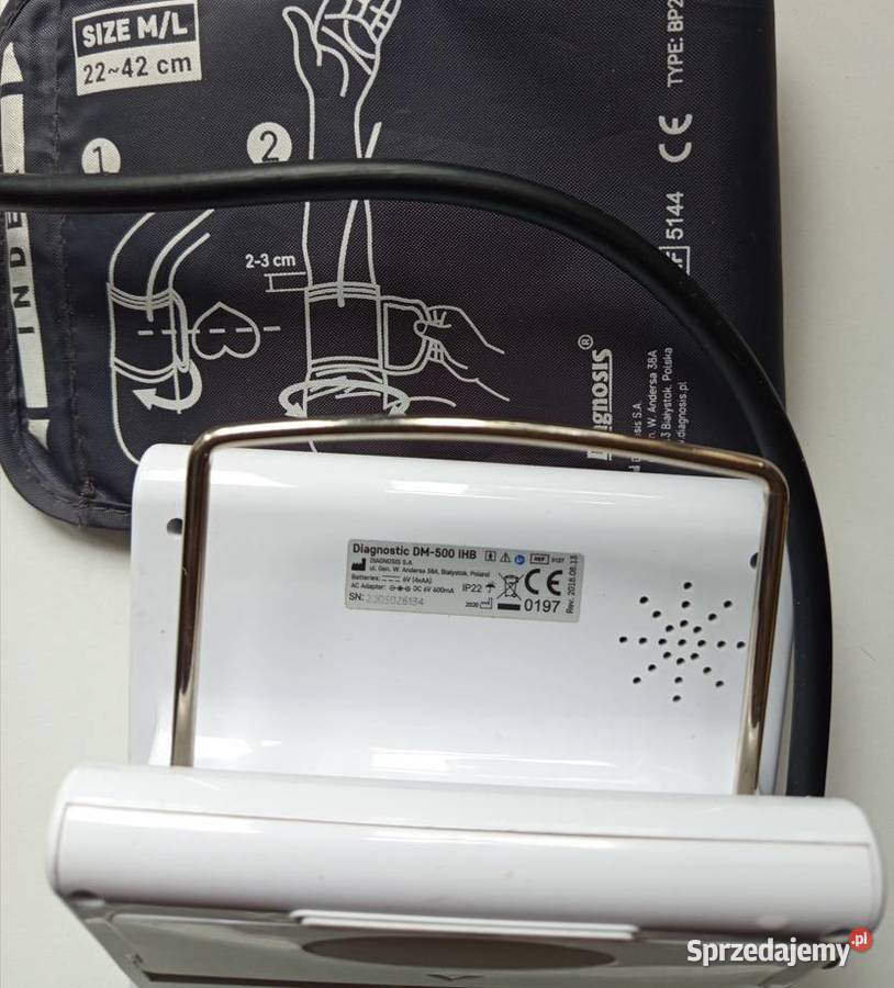 Ciśnieniomierz DIAGNOSTIC DM500 IHB z rękawem ML Elektronika podkarpackie Rzeszów sprzedam