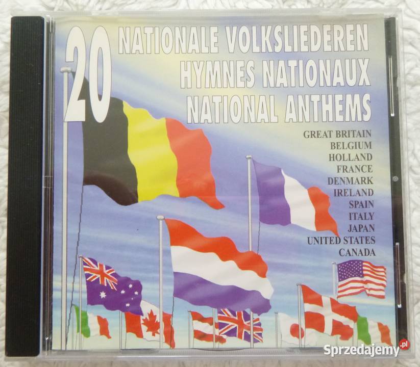 Płyta CD 20 hymnów narodowych Warszawa