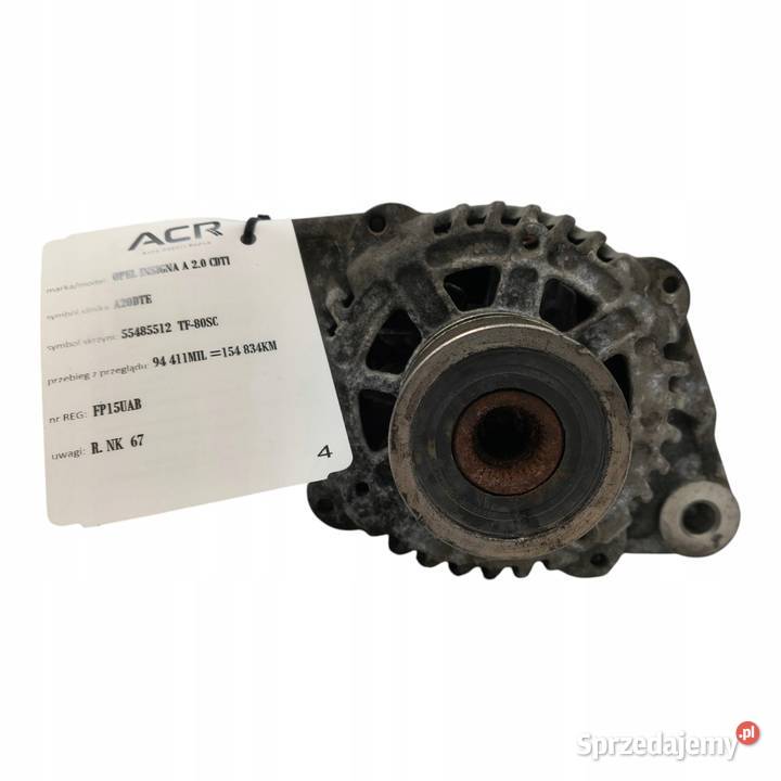 ALTERNATOR Opel Insignia A 20 CDTI oryginał Chełm