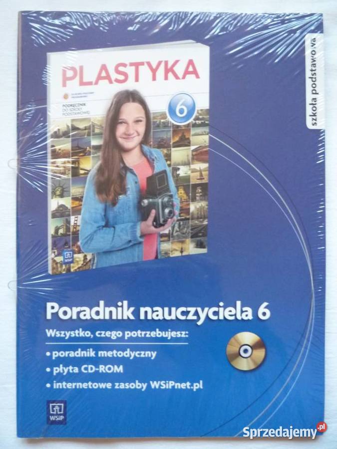 Plastyka 6 WSiP Poradnik metodyczny Płyta CD zachodniopomorskie Szczecin