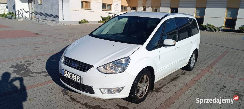 Ford Galaxy 20 lpg 2010r lift biały wielkopolskie